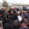 Police: Dem Use ‘Small Force’ Against Lagos Protesters Wey Block Third Mainland Bridge