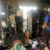 Fire Destroy Building for Computer Village, Ikeja