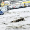 Lekki Rain Cause Flood, Traffic Jam For Lagos