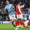 Man City Beat Arsenal 2-0 To Carry League Cup