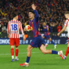 Atletico Madrid Stand Gidigba, Knock Barcelona Comot 4-3 For Copa Del Rey