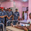 IGP Olatunji Disu Visit Blast Victims, Tighten Security For Maiduguri