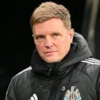 Newcastle Stand Fit With Coach Eddie Howe