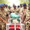 Nigerian Army Bury Fallen General, Soldiers For Borno