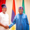 President Tinubu And Folarin Hold Late Night Meeting For Ikoyi
