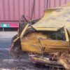 Two Pipo Escape Death As Bus Somersault For Ogudu