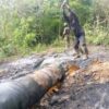 Navy Burst Illegal Refining Sites, Recover 85,000 Litres of Stolen Crude