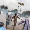 Pensioners Protest Lagos Security Men Tear-Gas Dem